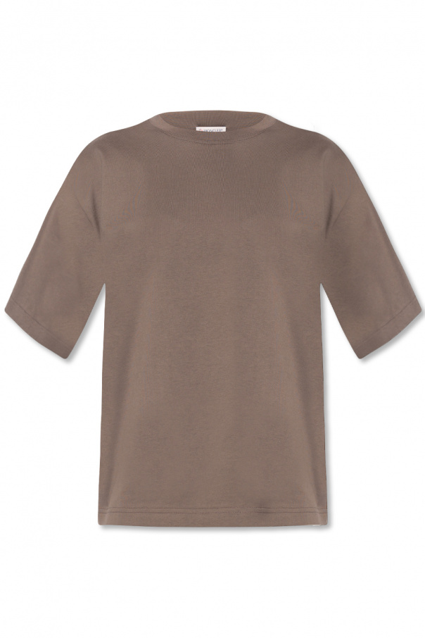 Brunello Cucinelli long-sleeve cotton polo Call shirt - Brown